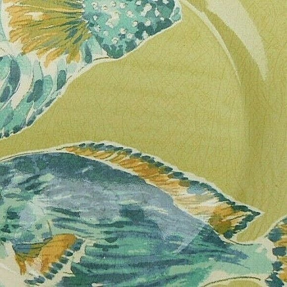 2 Melamine Scalloped Fish Salad Plates EUC - Picture 5 of 6